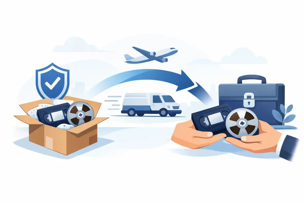 Are Original Tapes Returned Safely to You?